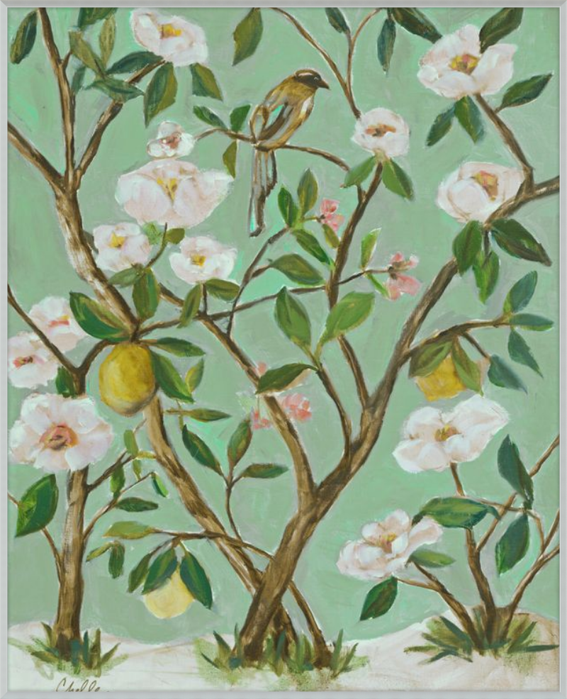 Chelle Chinoiserie II (green)