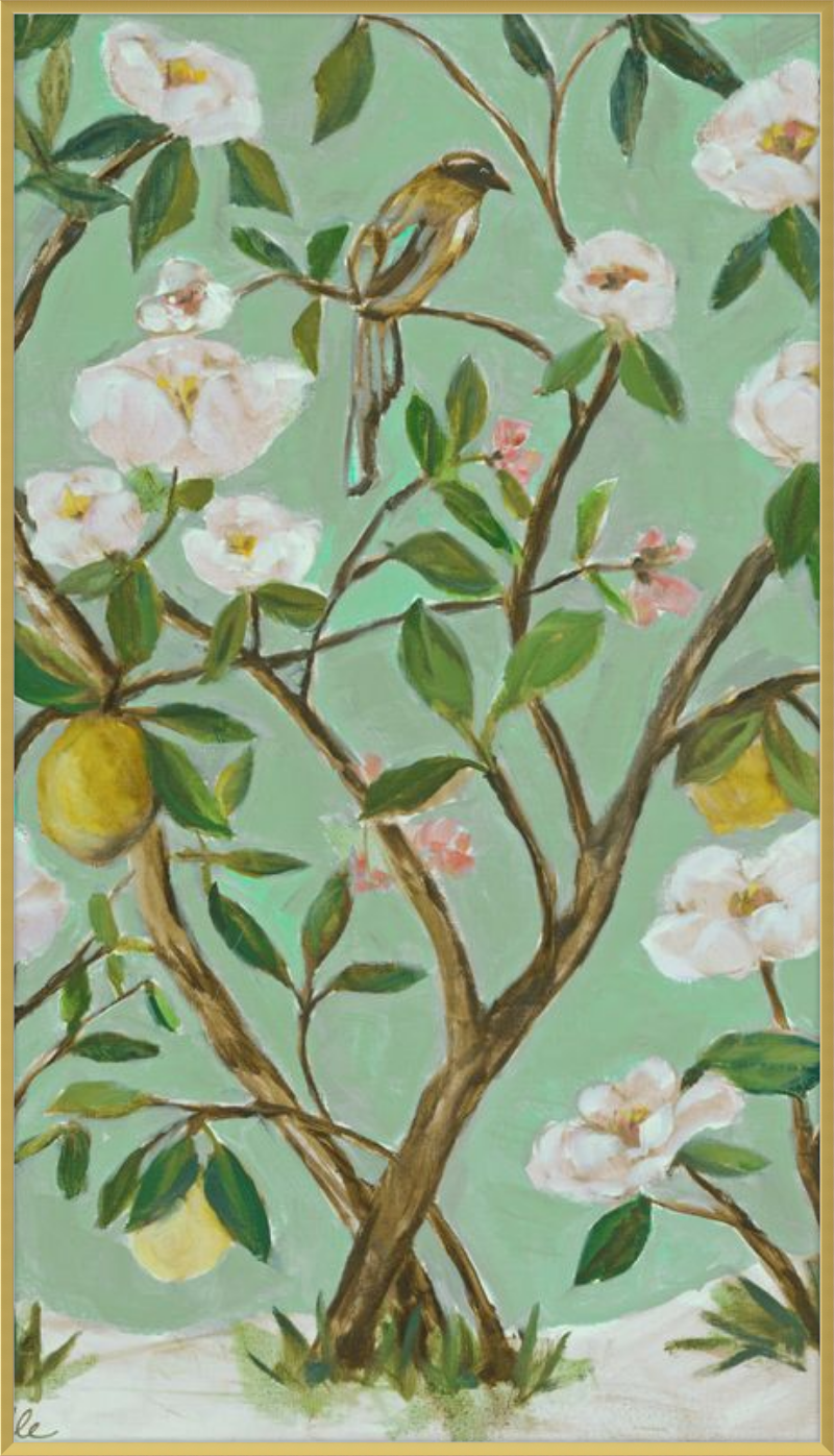 Chelle Chinoiserie II (green)