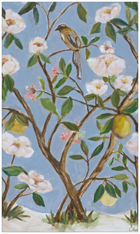 Chelle Chinoiserie I (blue)