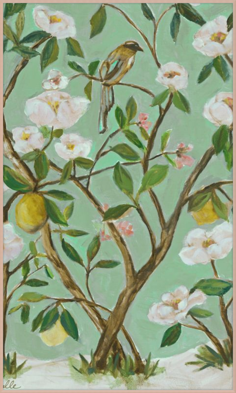 Chelle Chinoiserie II (green)