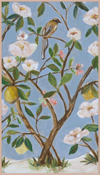 Chelle Chinoiserie II (blue)