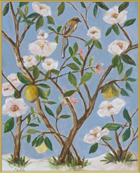 Chelle Chinoiserie II (blue)