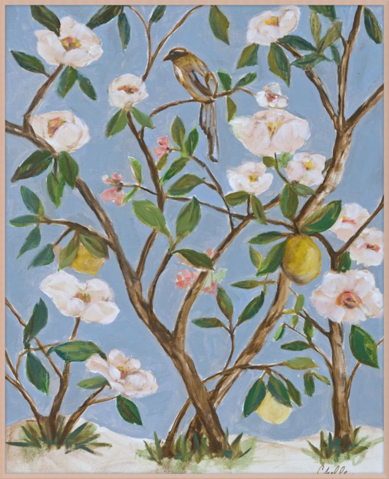 Chelle Chinoiserie I (blue)