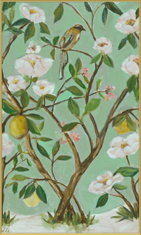 Chelle Chinoiserie II (green)