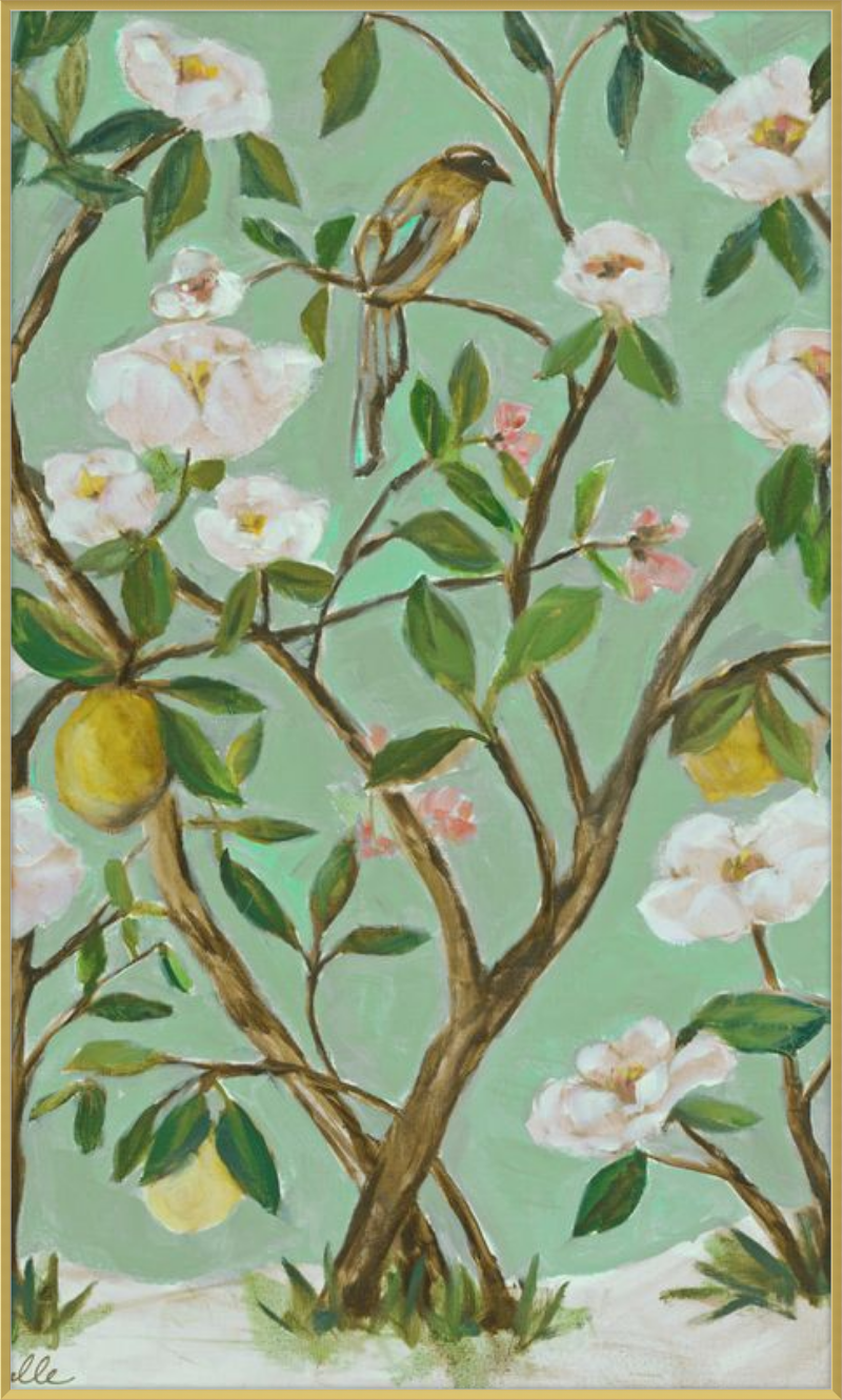 Chelle Chinoiserie II (green)