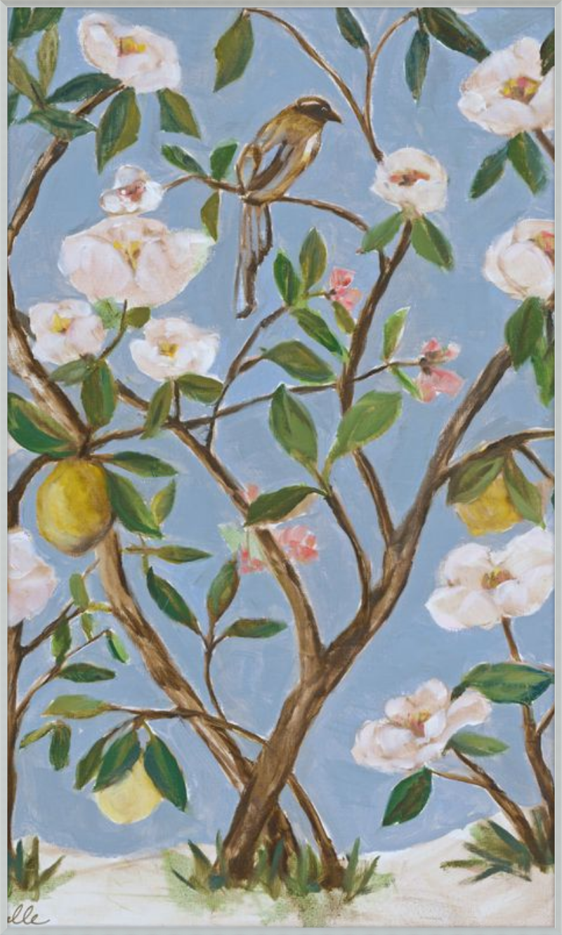 Chelle Chinoiserie II (blue)