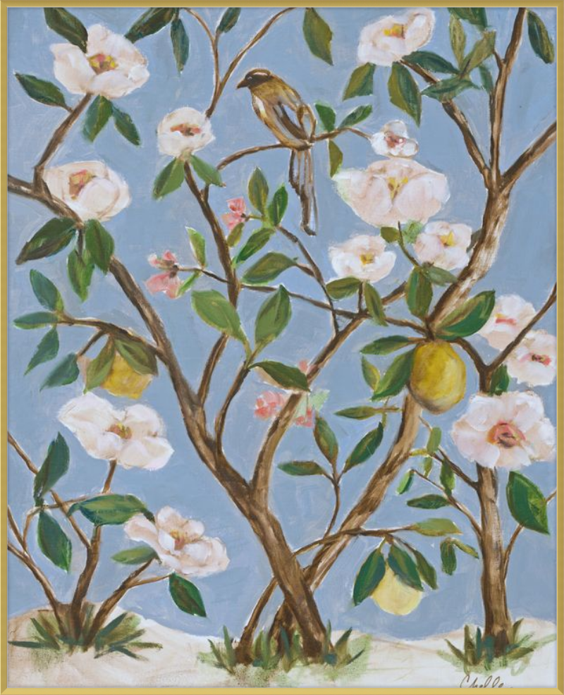 Chelle Chinoiserie I (blue)