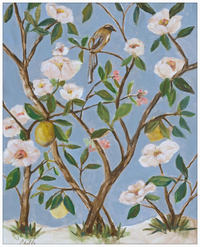 Chelle Chinoiserie II (blue)