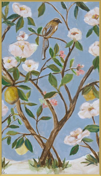 Chelle Chinoiserie II (blue)