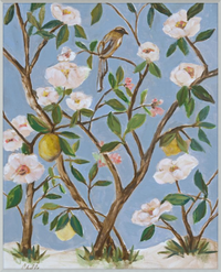 Chelle Chinoiserie II (blue)