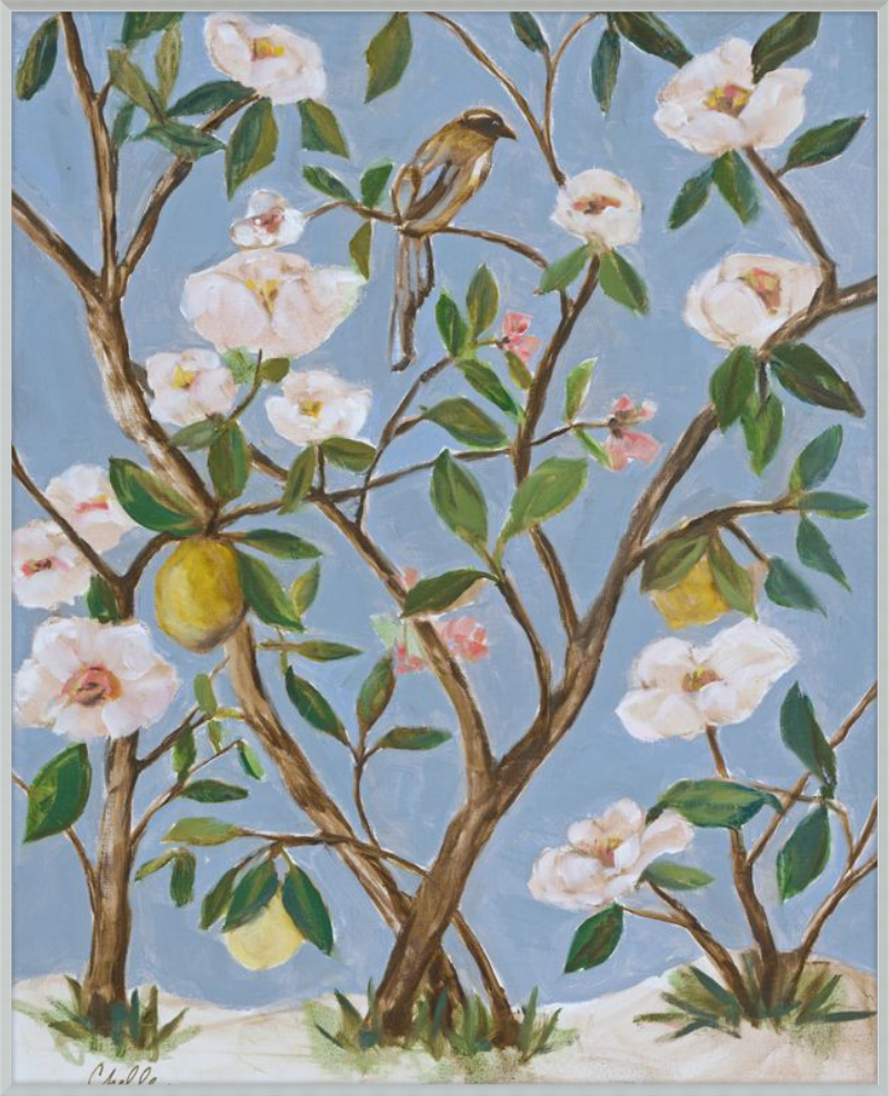 Chelle Chinoiserie II (blue)