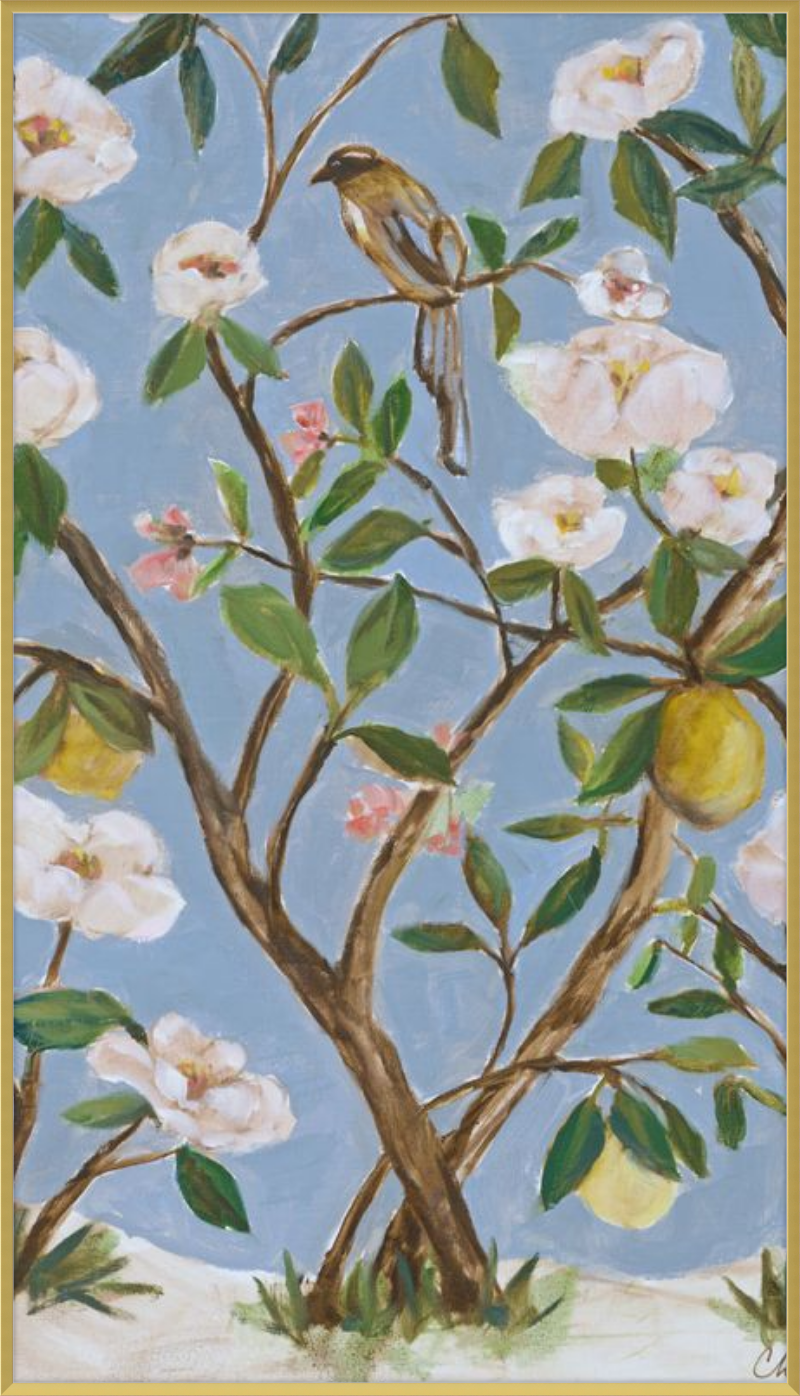 Chelle Chinoiserie I (blue)