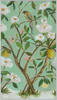 Chelle Chinoiserie I (green)
